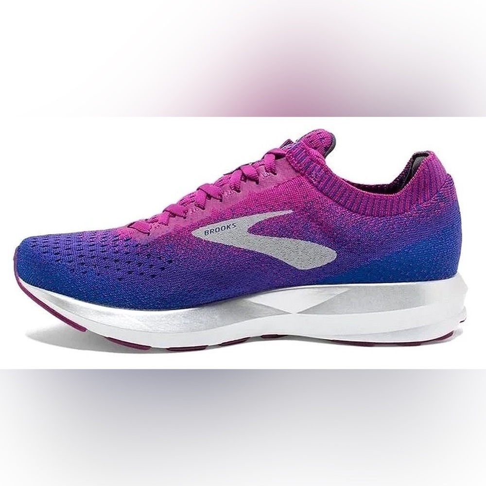 Brooks Levitate 2 DNA AMP Violet Blue Pink & Silver Sharp Running Shoes! - Picture 1 of 16